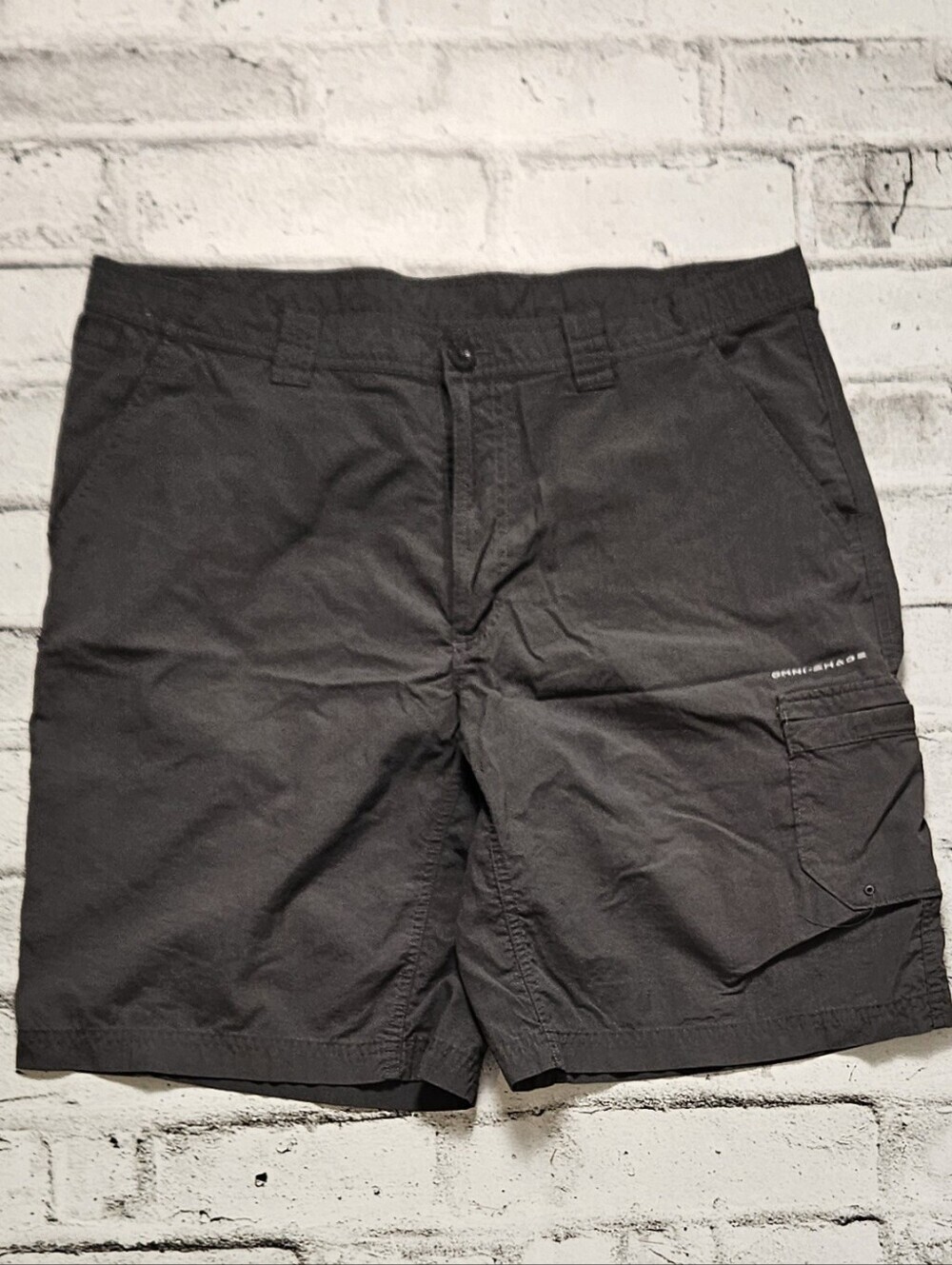 Columbia Omni Shade Cargo Shorts Men Size 36 Outdoor Hiking